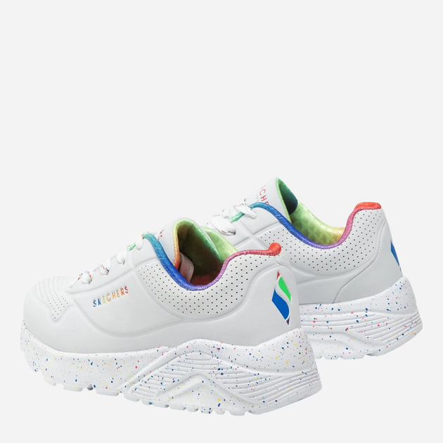 Buty sportowe chłopięce Skechers 310456L-WMLT 37.5 Białe (195969095645) - obraz 3