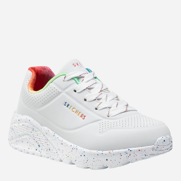 Buty sportowe chłopięce Skechers 310456L-WMLT 38 Białe (195969095652) - obraz 4