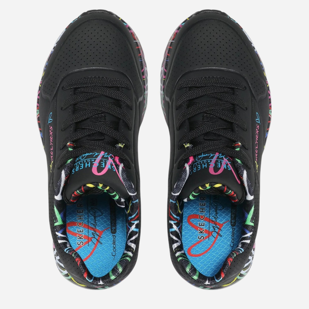Buty sportowe chłopięce Skechers 314976L-BKMT 32 Czarne (195969054536) - obraz 5