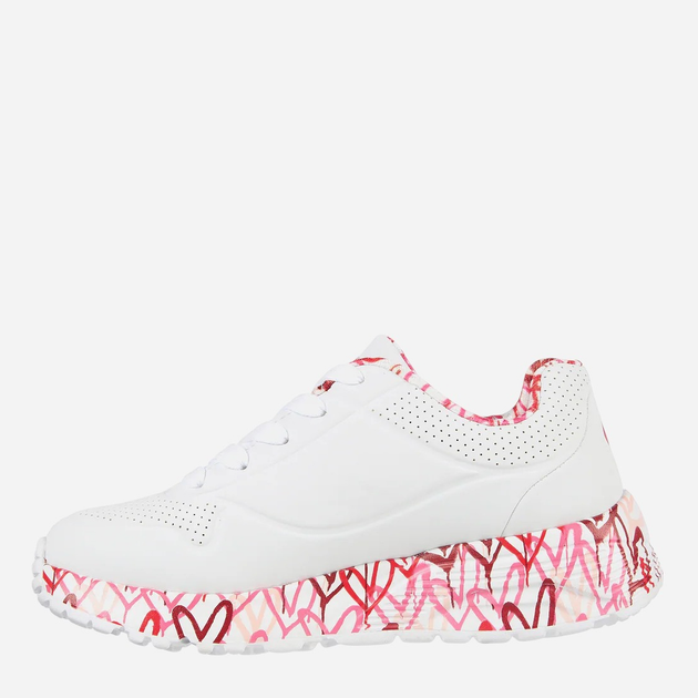 Buty sportowe chłopięce Skechers 314976L-WRPK 32 Białe (195969526019) - obraz 3