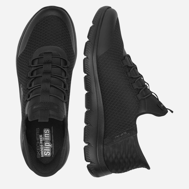 Klapki chłopięce Skechers 403833L-BBK 34 Czarne (197976426108) - obraz 5
