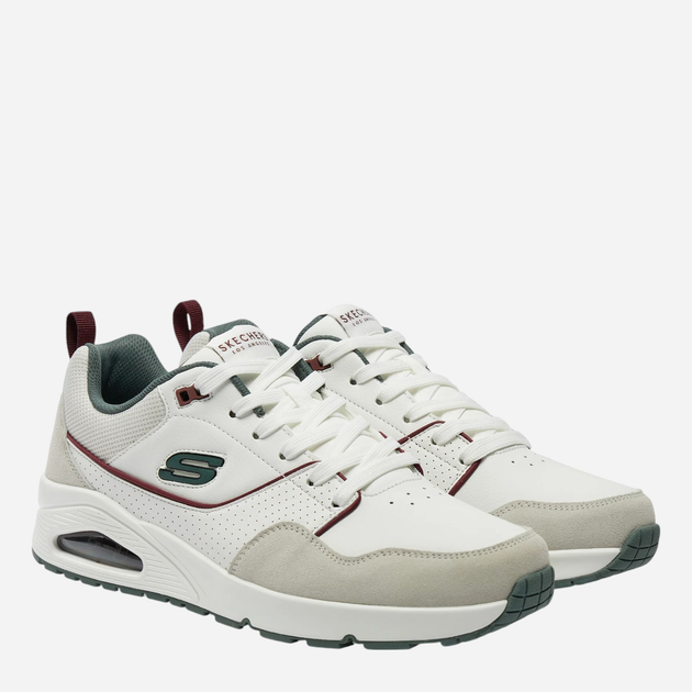 Buty sportowe męskie Skechers 183020-WGR 41 Białe (197627150260) - obraz 2