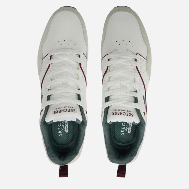 Чоловічі кросівки Skechers 183020-WGR 42 Білі (197627150284) - зображення 4