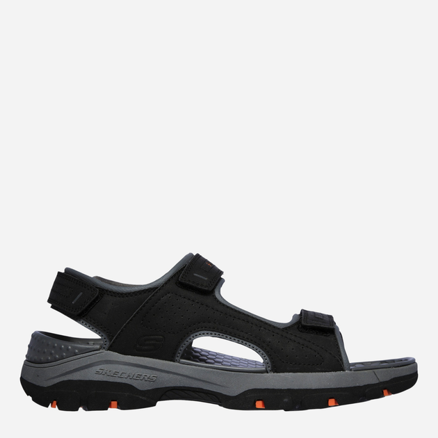 Sandały męskie sportowe Skechers 204105-BLK 41.5 Czarne (194428490915) - obraz 1