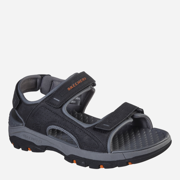 Sandały męskie sportowe Skechers 204105-BLK 40 Czarne (194428490908) - obraz 2