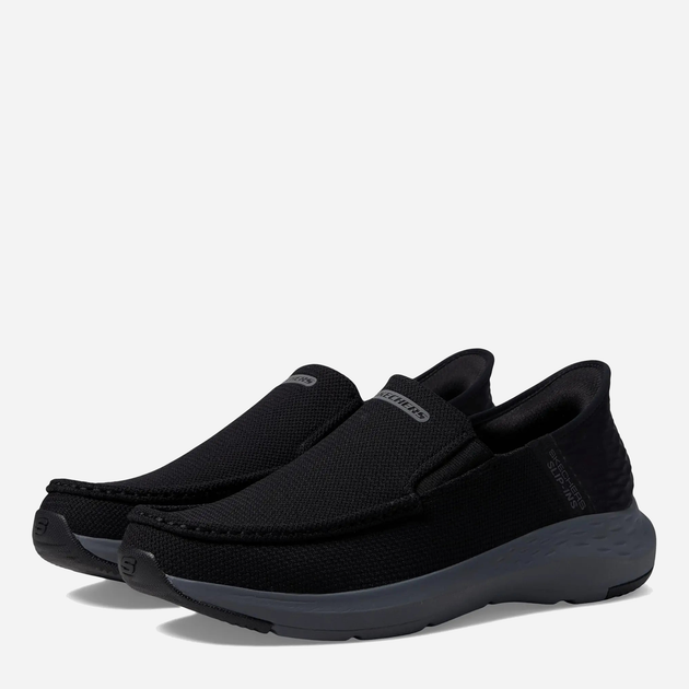 Mokasyny męskie Skechers 204804-BKCC 46 Czarne (196989820538) - obraz 2