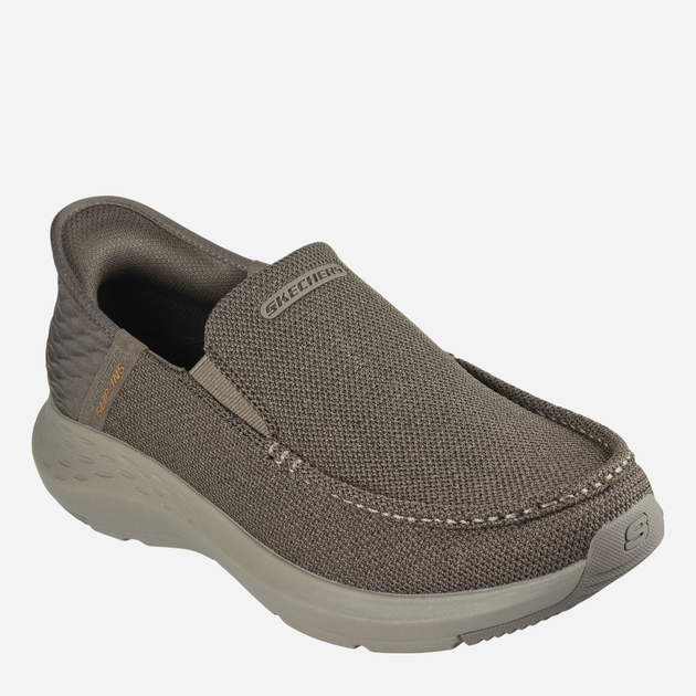 Mokasyny męskie Skechers 204804-TPE 44 Szaro-beżowe (196642548281) - obraz 2