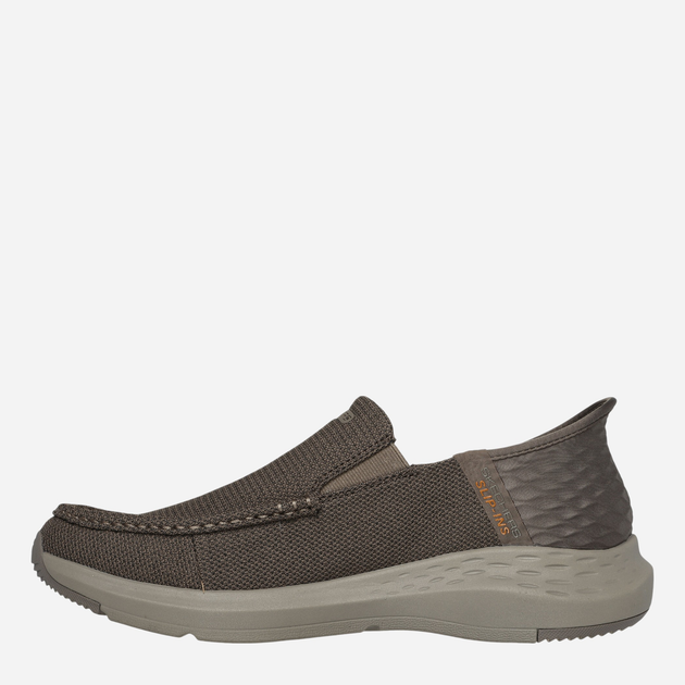 Mokasyny męskie Skechers 204804-TPE 47.5 Szaro-beżowe (196642548328) - obraz 4