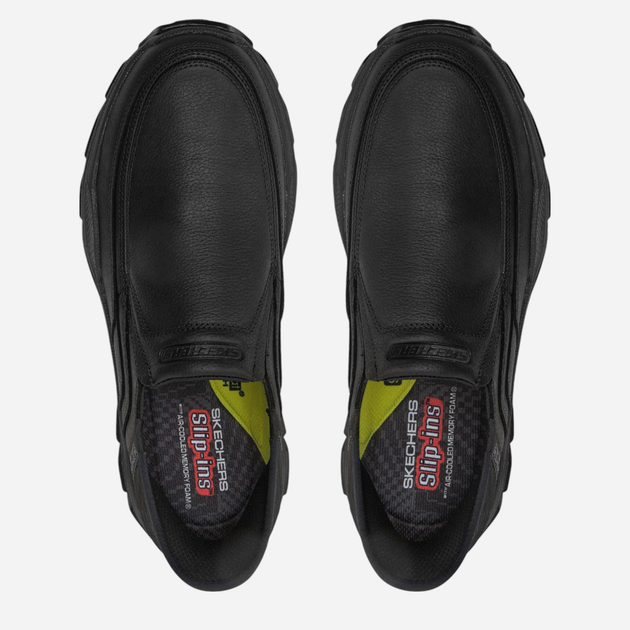 Чоловічі туфлі Skechers 204810-BBK 49.5 Чорні (198376083120) - зображення 4