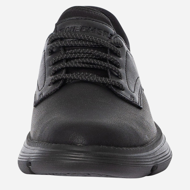 Чоловічі дербі Skechers 205046-BBK 47.5 Чорні (196989359700) - зображення 4