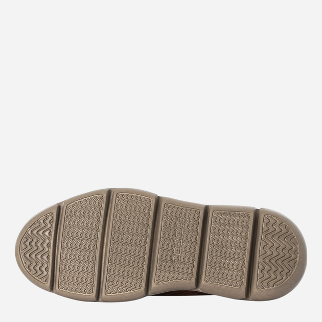 Buty derby męskie skórzane Skechers 205046-CDB 42.5 Brązowe (196989359779) - obraz 7