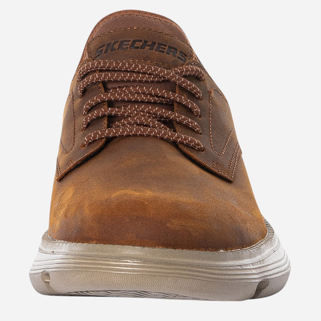 Чоловічі дербі Skechers 205046-CDB 46 Коричневі (196989359823) - зображення 4
