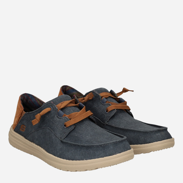 Półbuty męskie Skechers 210116-NVY 46 Niebieskie (194428923949) - obraz 2