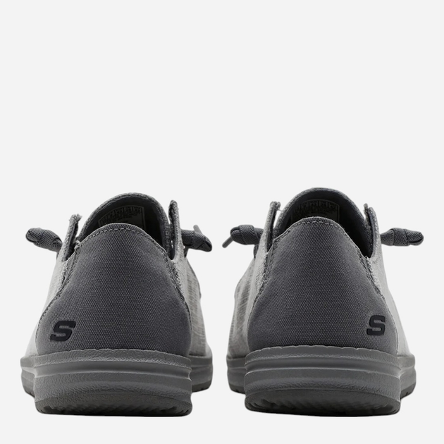 Чоловічі мокасини Skechers 210726-GRY 43 Сірі (196989358871) - зображення 5