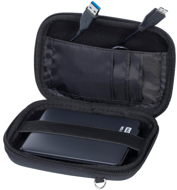 Etui na dysk HDD 2.5" RIVACASE Davos 9101 Black (RC9101_BK) - obraz 5
