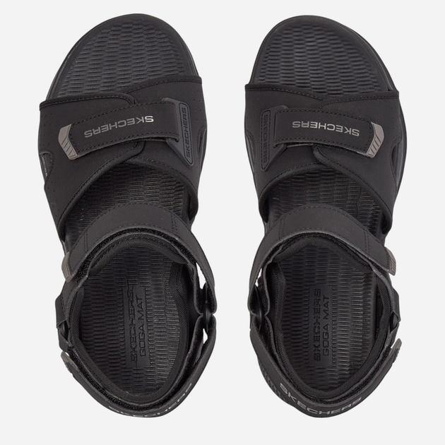 Чоловічі сандалії Skechers 229097-BBK 43 Чорні (196642924825) - зображення 4