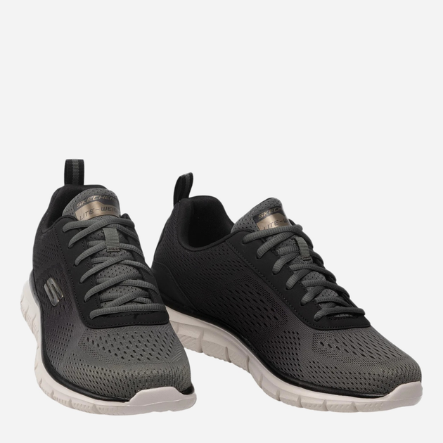 Чоловічі кросівки Skechers 232399-OLBK 39 Темно-оливкові (195969617793) - зображення 4