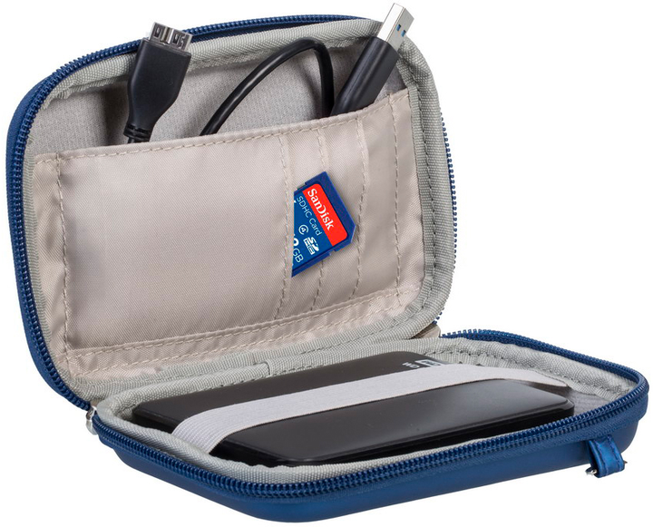 Etui na dysk HDD 2.5" RIVACASE Davos 9101 Light Blue (RC9101_BL) - obraz 9