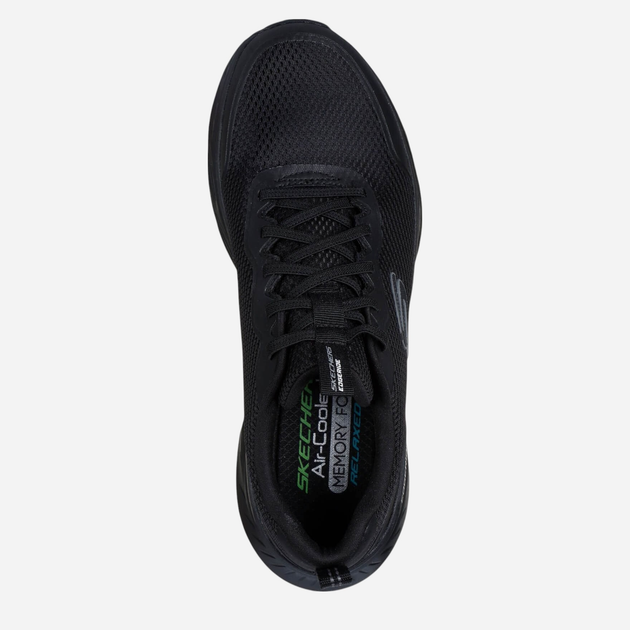 Buty sportowe męskie Skechers 232835-BBK 45.5 Czarne (197976473232) - obraz 4