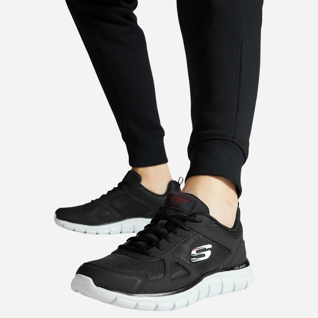 Чоловічі кросівки Skechers 52631-BKRD 41.5 Чорні (192283296253) - зображення 2