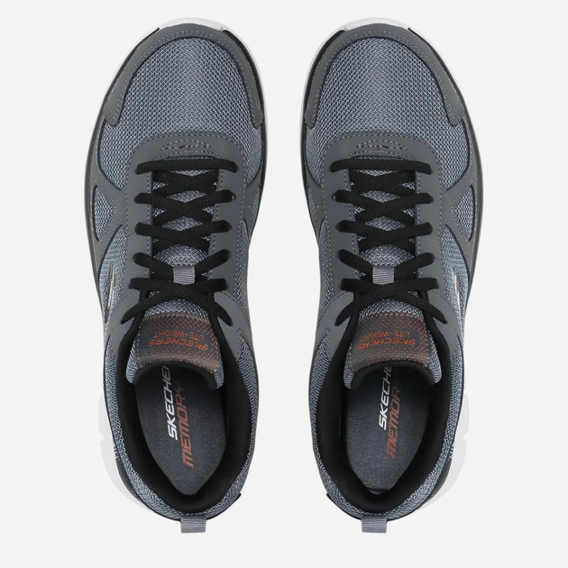 Buty sportowe męskie Skechers 52631-CCBK 42.5 Szare (192283613944) - obraz 5