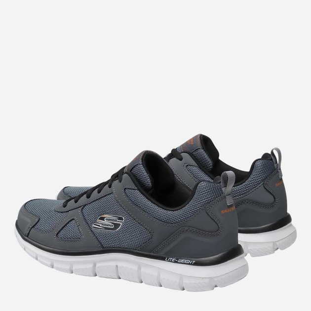 Buty sportowe męskie Skechers 52631-CCBK 47.5 Szare (192283614002) - obraz 4
