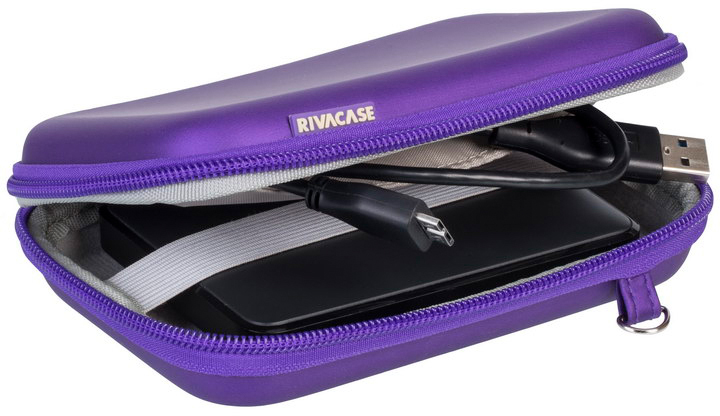 Чохол для зовнішніх HDD 2.5" RIVACASE Davos 9101 Purple (RC9101_PP) - зображення 6
