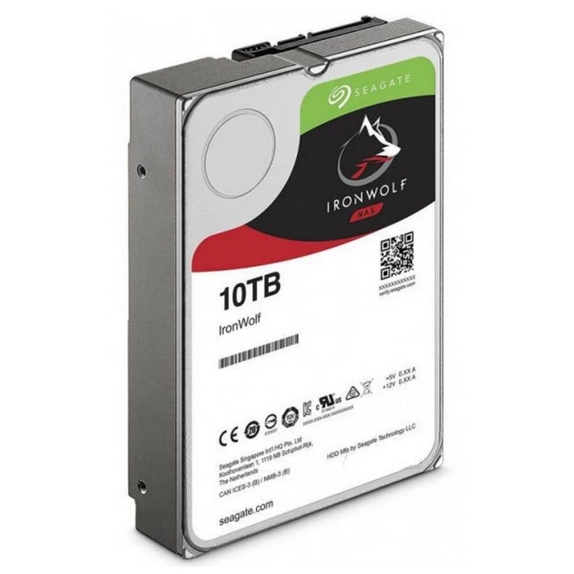 Жесткий диск Seagate IronWolf NAS HDD SATA 10.0TB (ST10000VN000