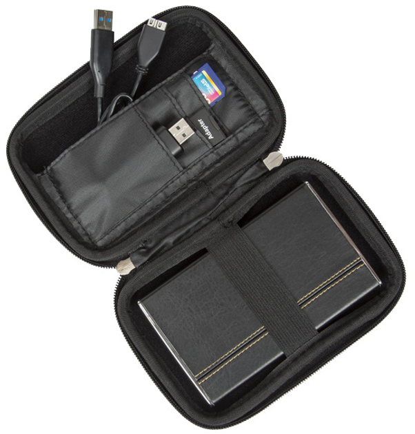 Etui na dysk HDD 2.5" RIVACASE Davos 9102 Black (RC9102_BK) - obraz 4