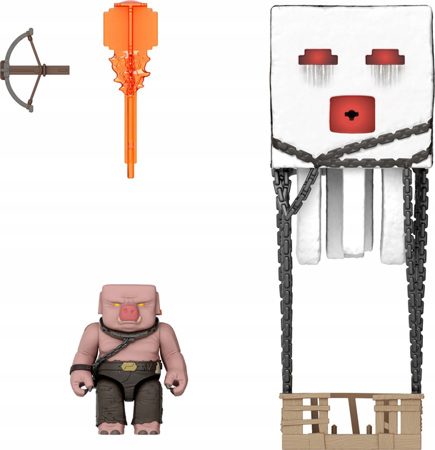 Figurka Mattel Minecraft Movie Blast Attack Ghast JFB69 (0194735292530) - obraz 4