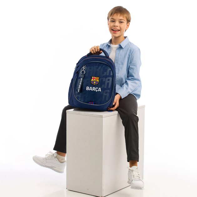 Рюкзак шкільний Kite Education FC Barcelona 38x28x16 см 18 л (BC25-700M) - зображення 18