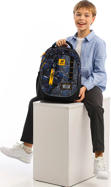 Рюкзак шкільний Kite Education Beast Mode 38x28x16 см 18 л (K25-700M-4) - зображення 19