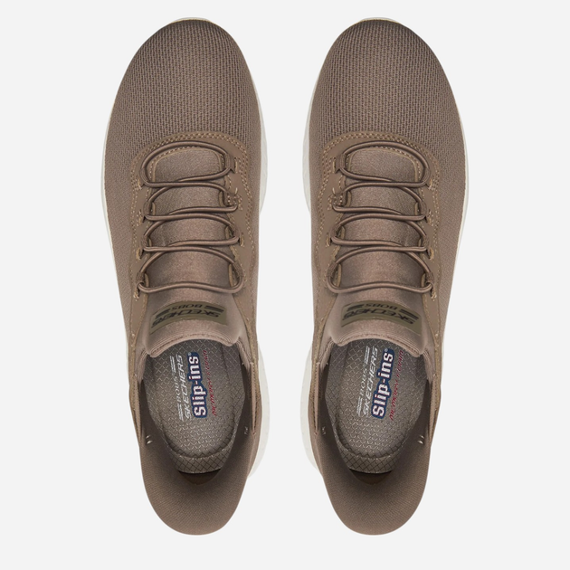 Жіночі кросівки Skechers 117500-TPE 40 Сіро-бежеві (196989313665) - зображення 4