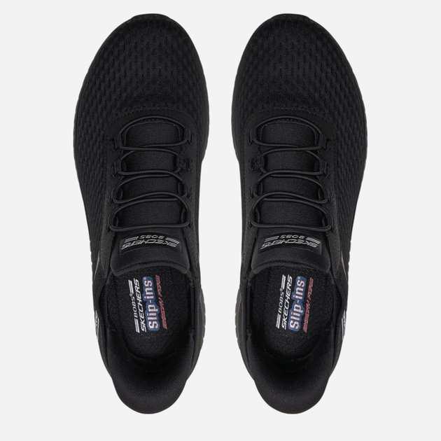 Жіночі кросівки Skechers 117504-BBK 40 Чорні (197627216362) - зображення 4
