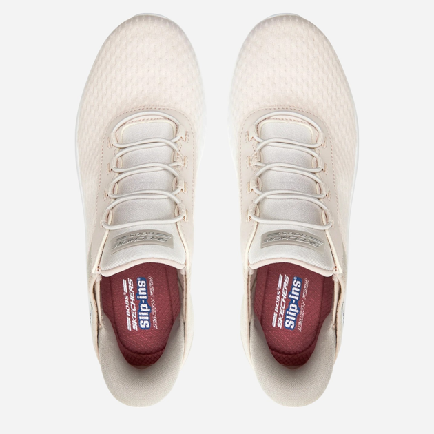 Buty sportowe damskie Skechers 117504-OFWT 35 Białe (197627323831) - obraz 4