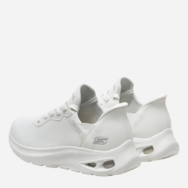 Жіночі кросівки Skechers 117509-OFWT 37.5 Білі (197976080522) - зображення 3