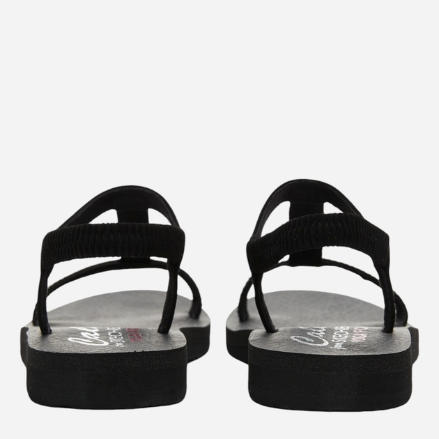 Sandały damskie płaskie Skechers 119292-BLK 35 Czarne (196311024665) - obraz 5