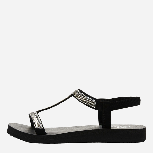 Жіночі сандалії Skechers 119292-BLK 37 Чорні (196311024689) - зображення 3