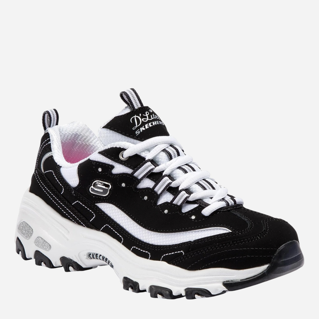 Жіночі кросівки Skechers 11930-BKW 39.5 Чорні (889110354124) - зображення 3