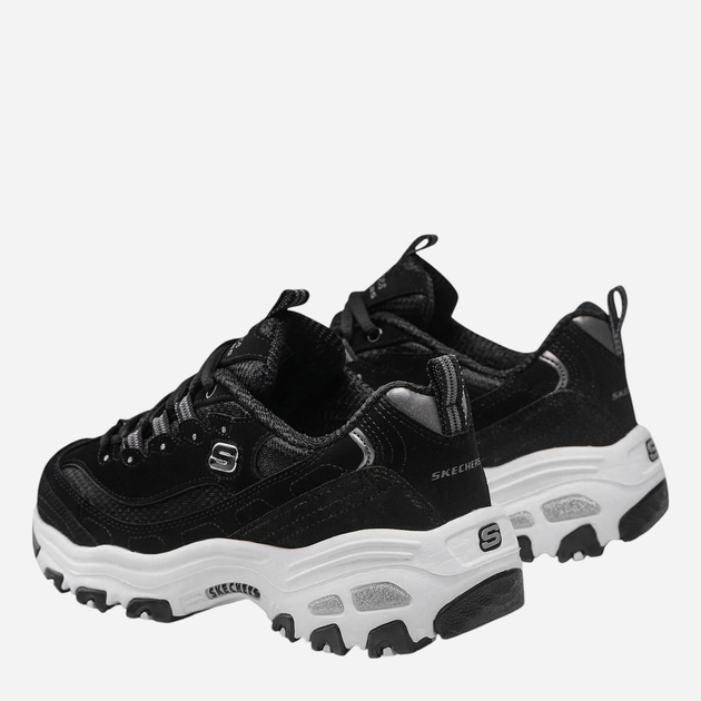 Sneakersy damskie Skechers 11930-BLK 35.5 Czarne (190211583000) - obraz 4