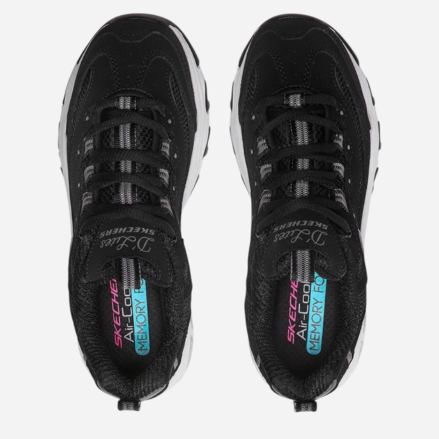 Sneakersy damskie Skechers 11930-BLK 35 Czarne (190211582997) - obraz 5