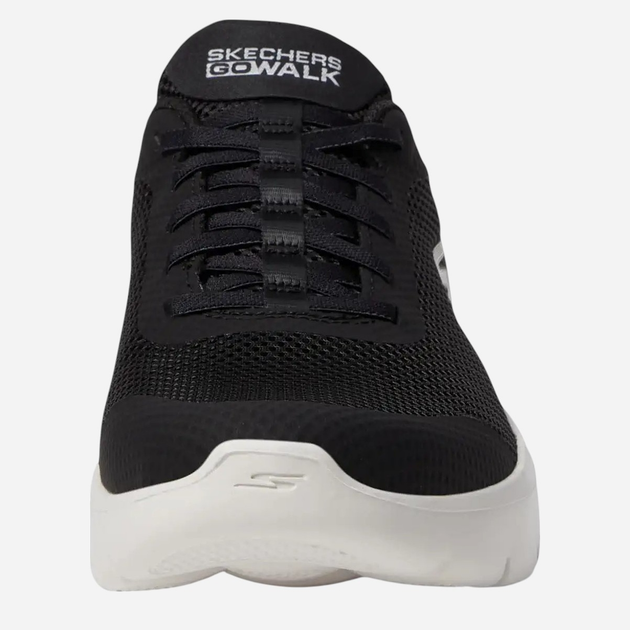 Buty sportowe damskie Skechers 124836-BKW 41 Czarne (197627451015) - obraz 5