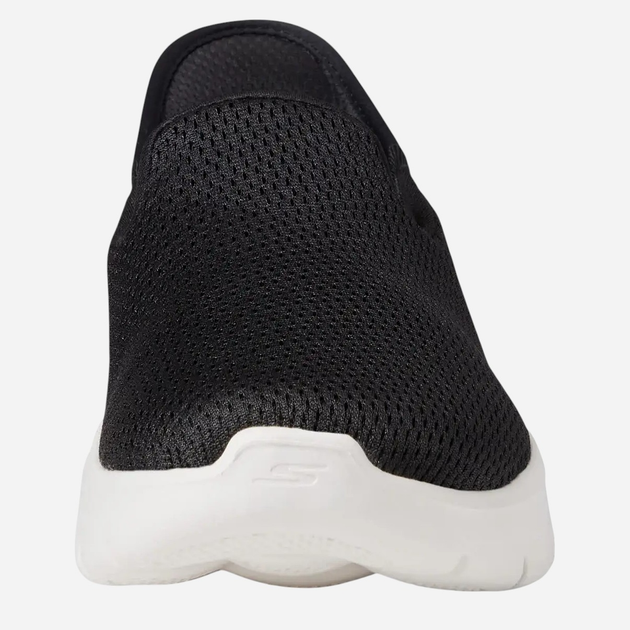Жіночі сліпони Skechers 124963-BKW 35.5 Чорні (196642428668) - зображення 4
