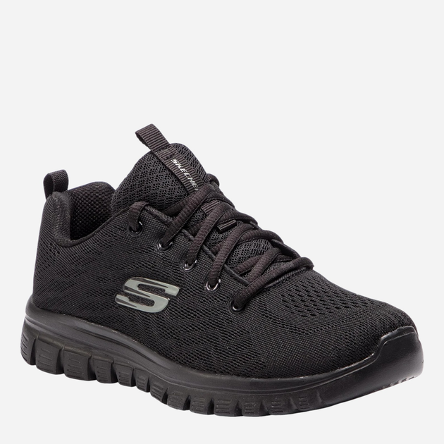 Жіночі кросівки Skechers 12615-BBK 38.5 Чорні (190872053300) - зображення 3
