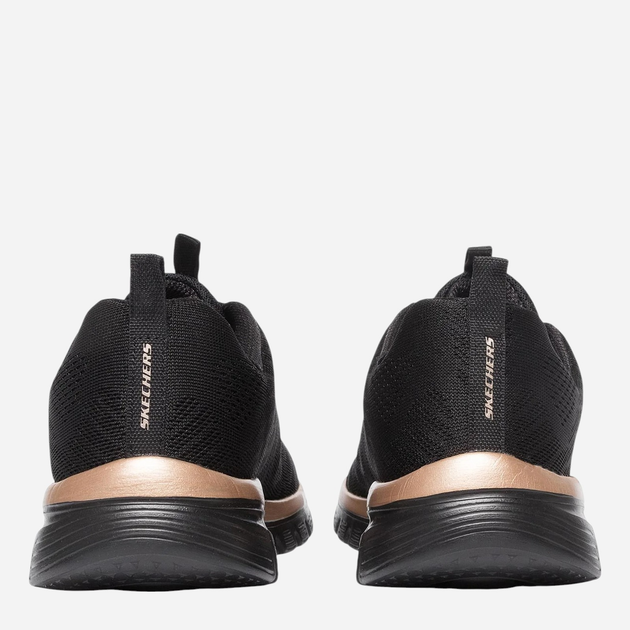 Жіночі кросівки Skechers 12615-BKRG 35.5 Чорні (191665877714) - зображення 4