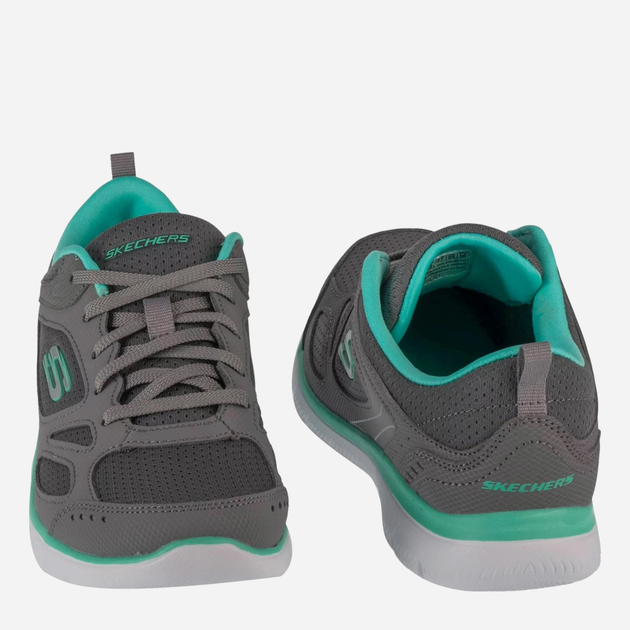 Buty sportowe damskie Skechers 12982-GYTQ 39 Szare (191665122920) - obraz 4