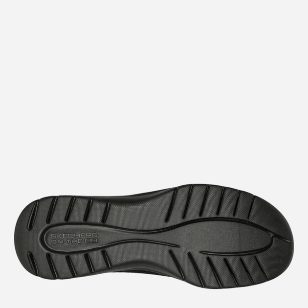 Жіночі сліпони Skechers 136542-BBK 35.5 Чорні (196642318747) - зображення 4