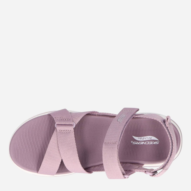 Sandały damskie sportowe Skechers 140808-LAV 41 Fioletowe (197627619422) - obraz 5