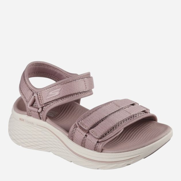 Sandały damskie na koturnie Skechers 141617-MVE 35 Fioletowe (198739088908) - obraz 2