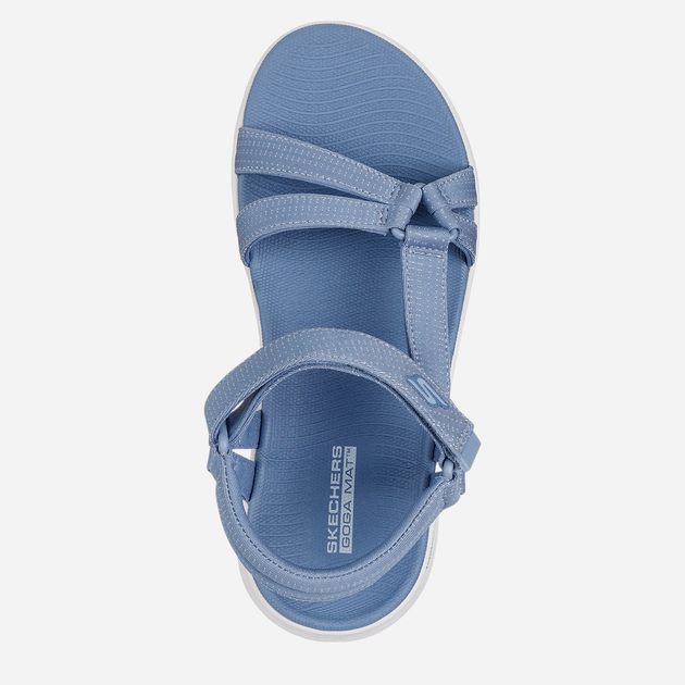 Жіночі сандалії Skechers 141451-BLU 42 Сині (198376614959) - зображення 4